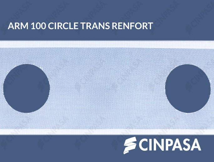  Bandes transparent à œillets circulaires 